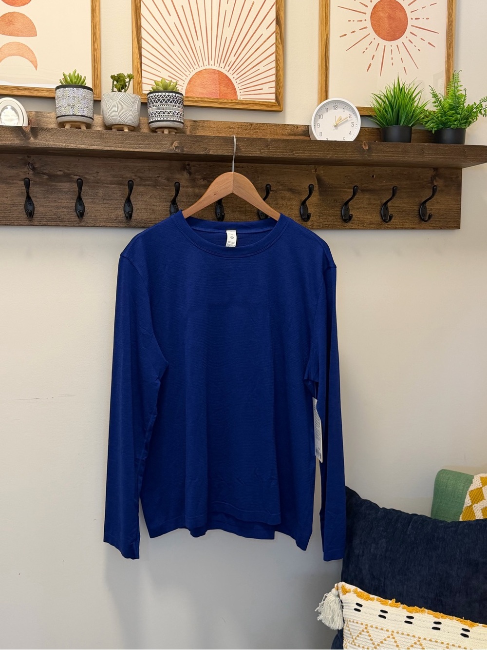 NWT lululemon Swiftly Relaxed Long Sleeved, Size 12, Color DSBU